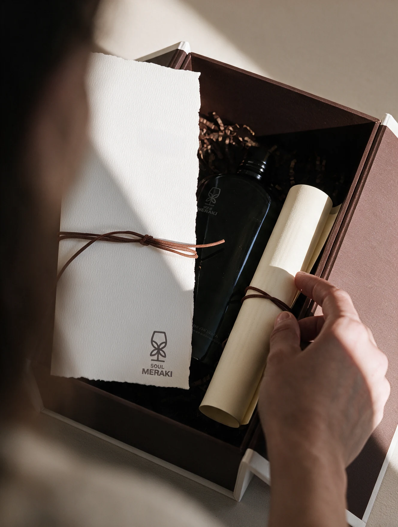Caixa Soul Meraki amb carpeta i dedicatòria